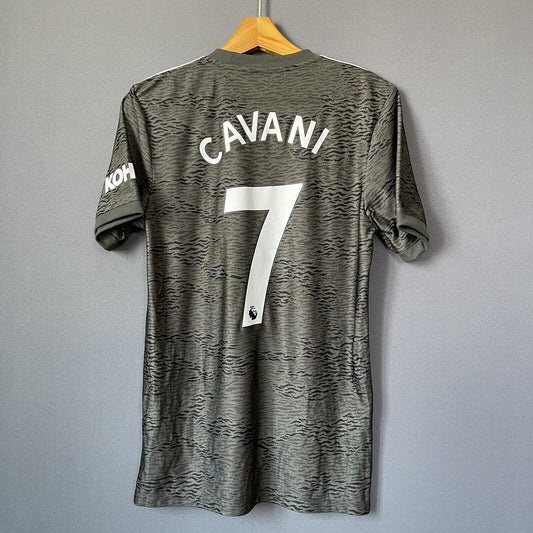 Cavani Manchester United Jersey 2020/21 Away Small Adidas Mens Shirt 