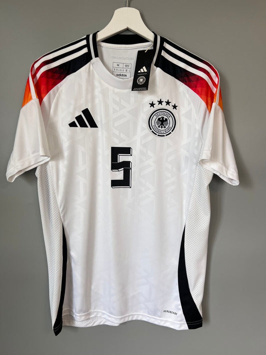 Germany Jersey 2024 Home Soccer Football Shirt Adidas IP8139 Mens Size M