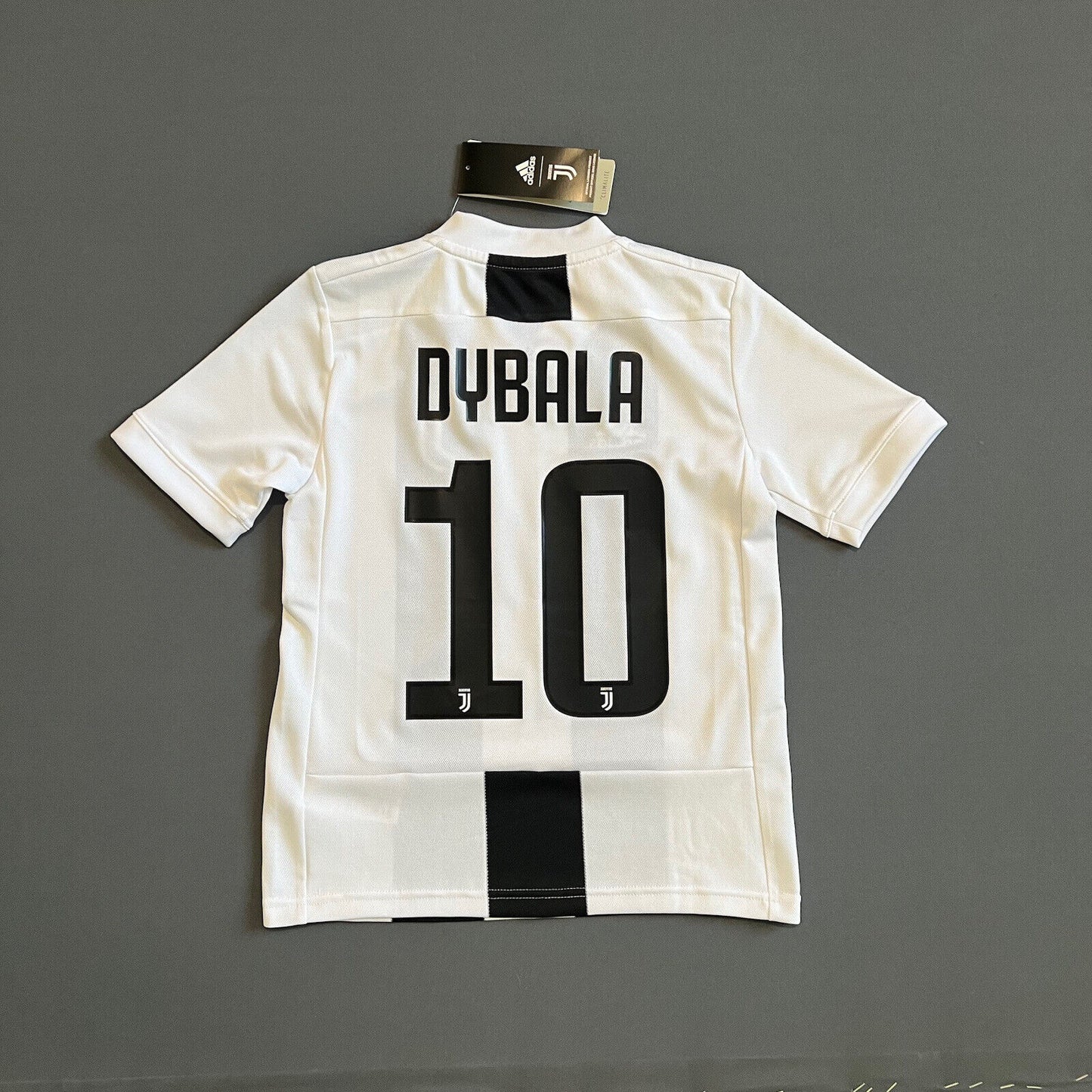 Dybala Juventus Jersey 2018-19 Home S 9-10Y Boys Football Shirt CF3496 Adidas