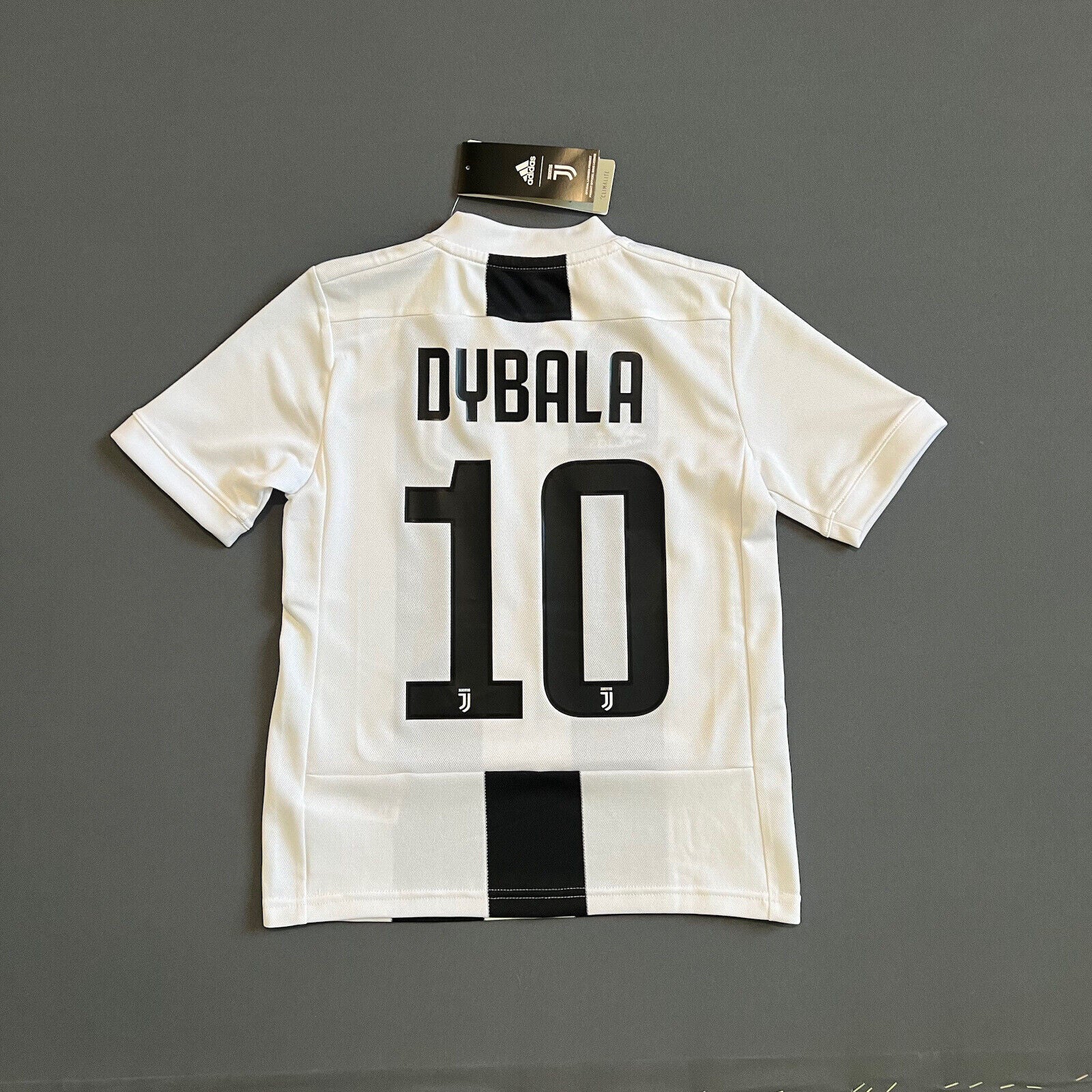 Dybala Juventus Jersey 2018-19 Home S 9-10Y Boys Football Shirt CF3496 Adidas