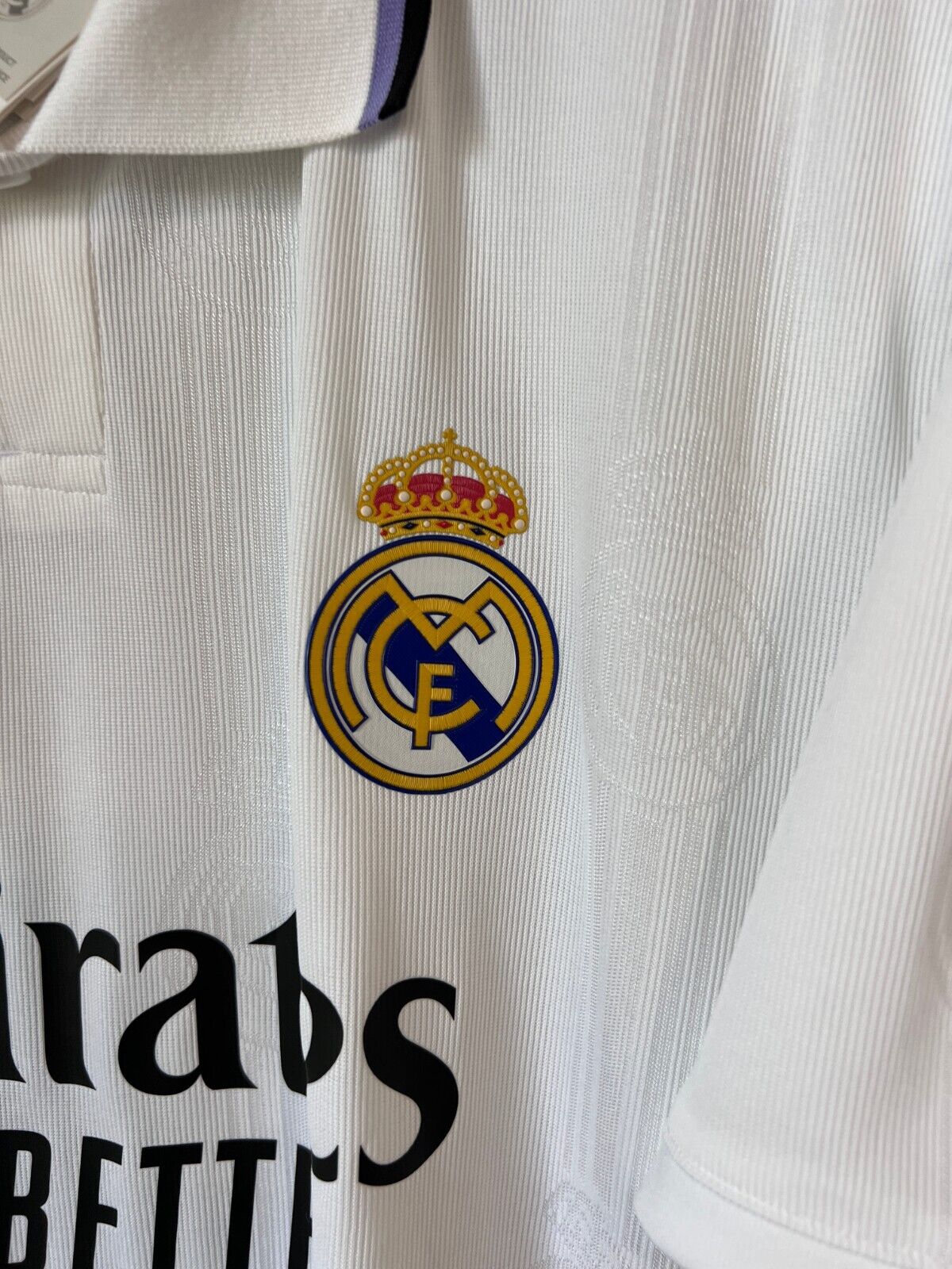 Real Madrid Jersey 22/23 Home Authentic Soccer Shirt HF0292 Adidas Mens Size XXL