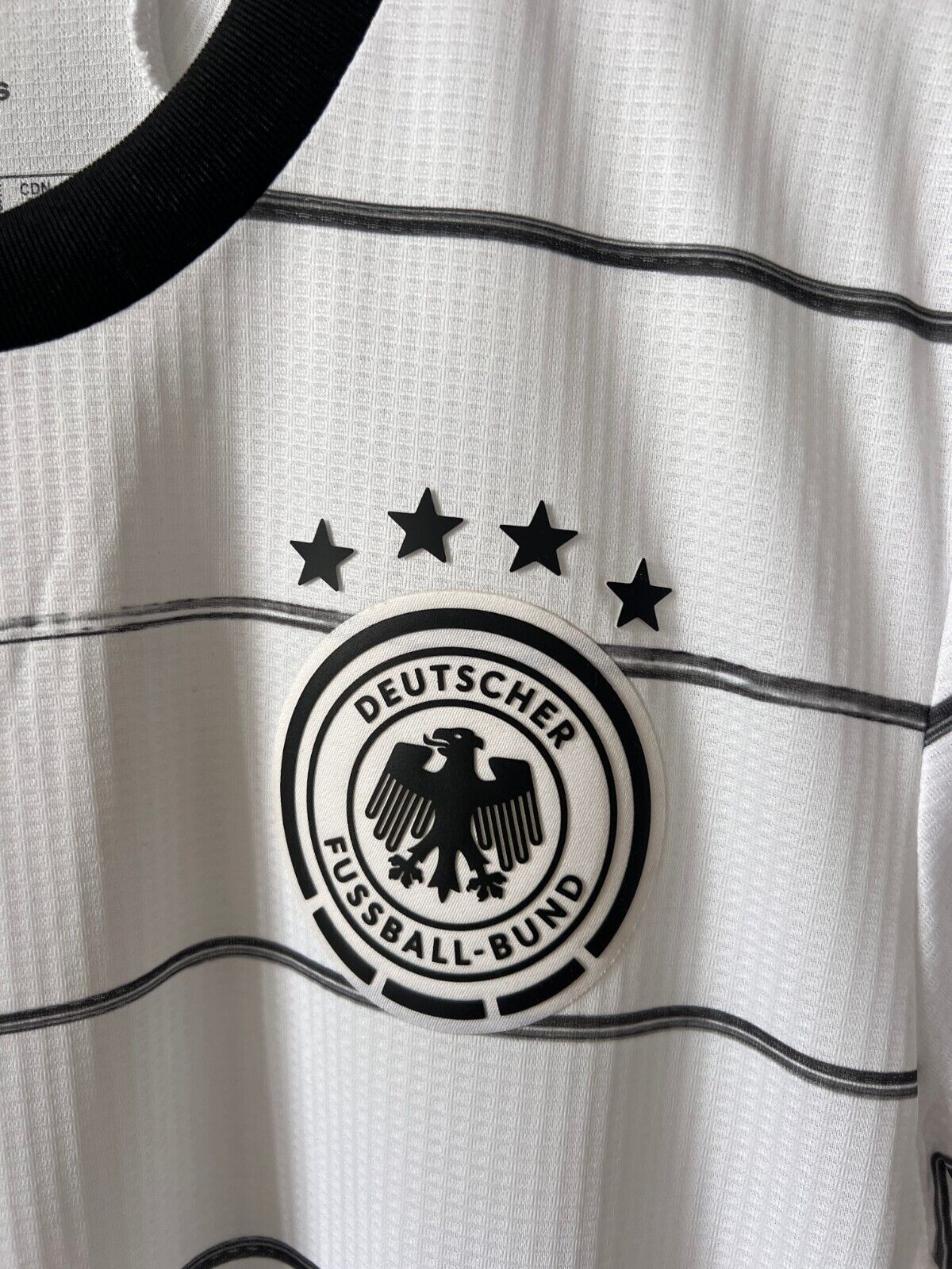 Germany Jersey 2020 Home Authentic Soccer Shirt Adidas EH6104 Mens Size S