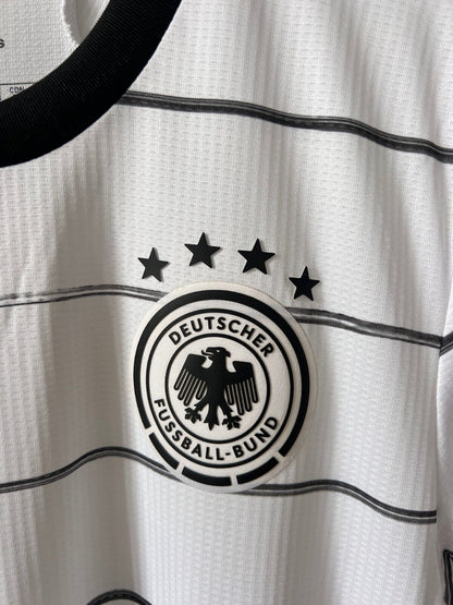 Germany Jersey 2020 Home Authentic Soccer Shirt Adidas EH6104 Mens Size S