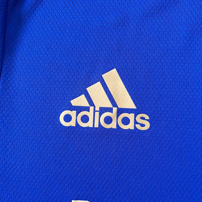 Leinster Jersey Rugby Performance Blue Shirt H60463 Adidas Mens Size M