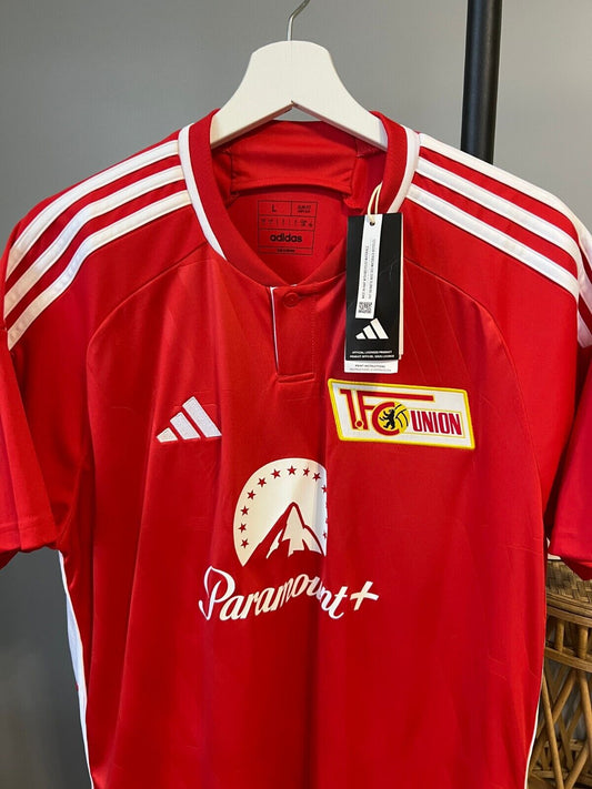1. FC Union Berlin 23/24 Home Adidas Football Jersey Men's Kit Size L