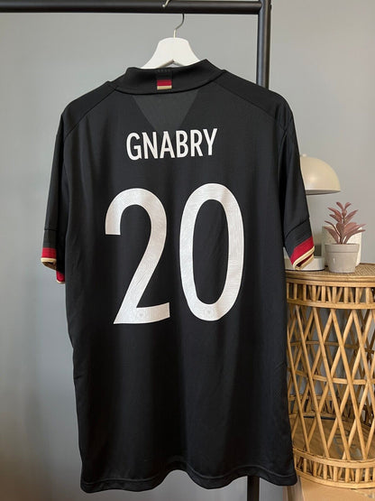 Gnabry Germany Jersey 2020 Away Soccer Shirt EH6117 Adidas Mens Size L