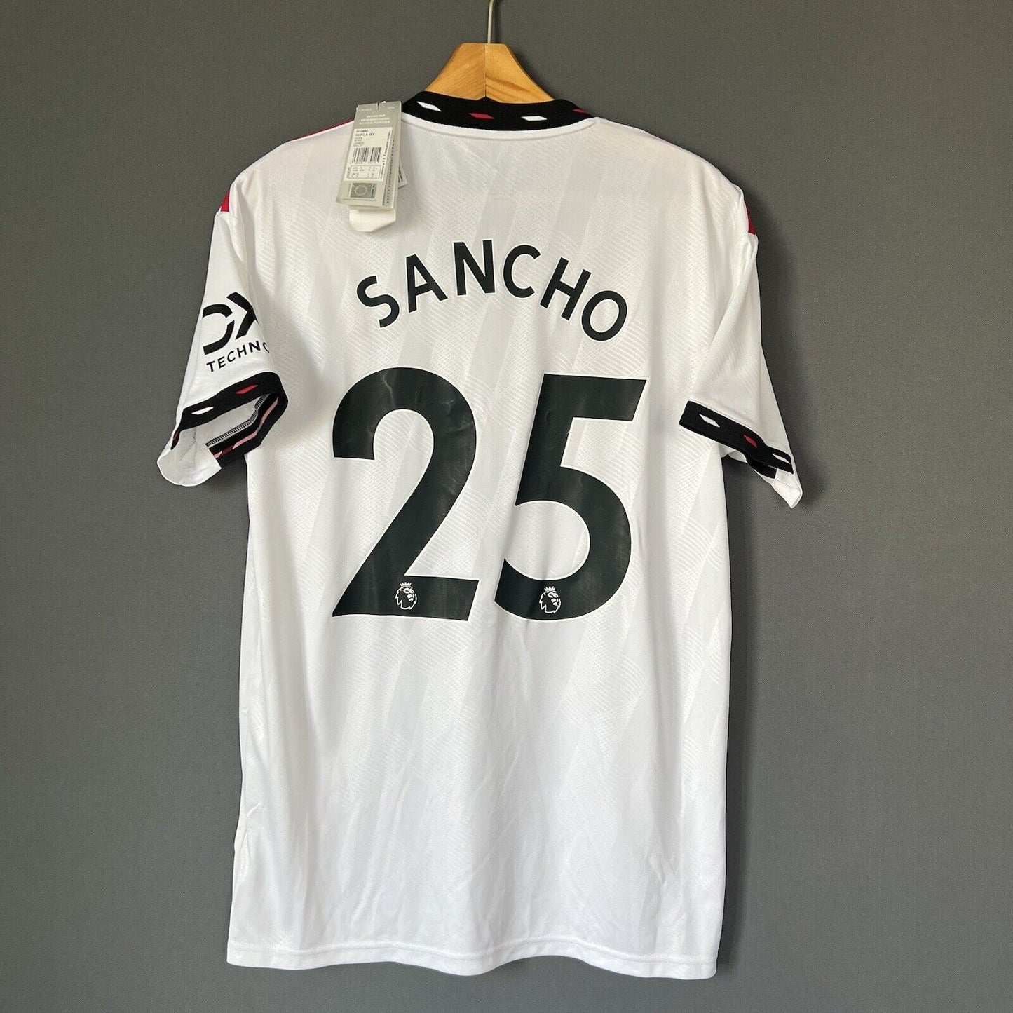 Sancho Manchester United Jersey 22/23 Away Adidas H13880 Football Shirt Medium