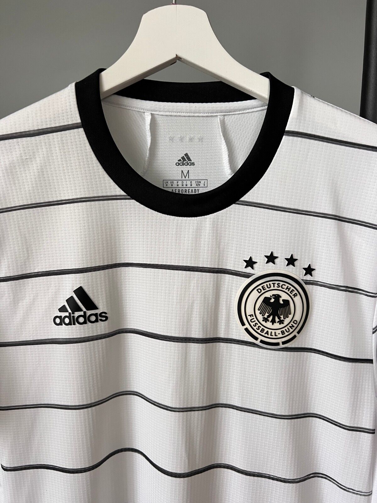 Germany Jersey 2020 Home Player Issue Soccer Shirt Adidas EH6104 Mens Size M