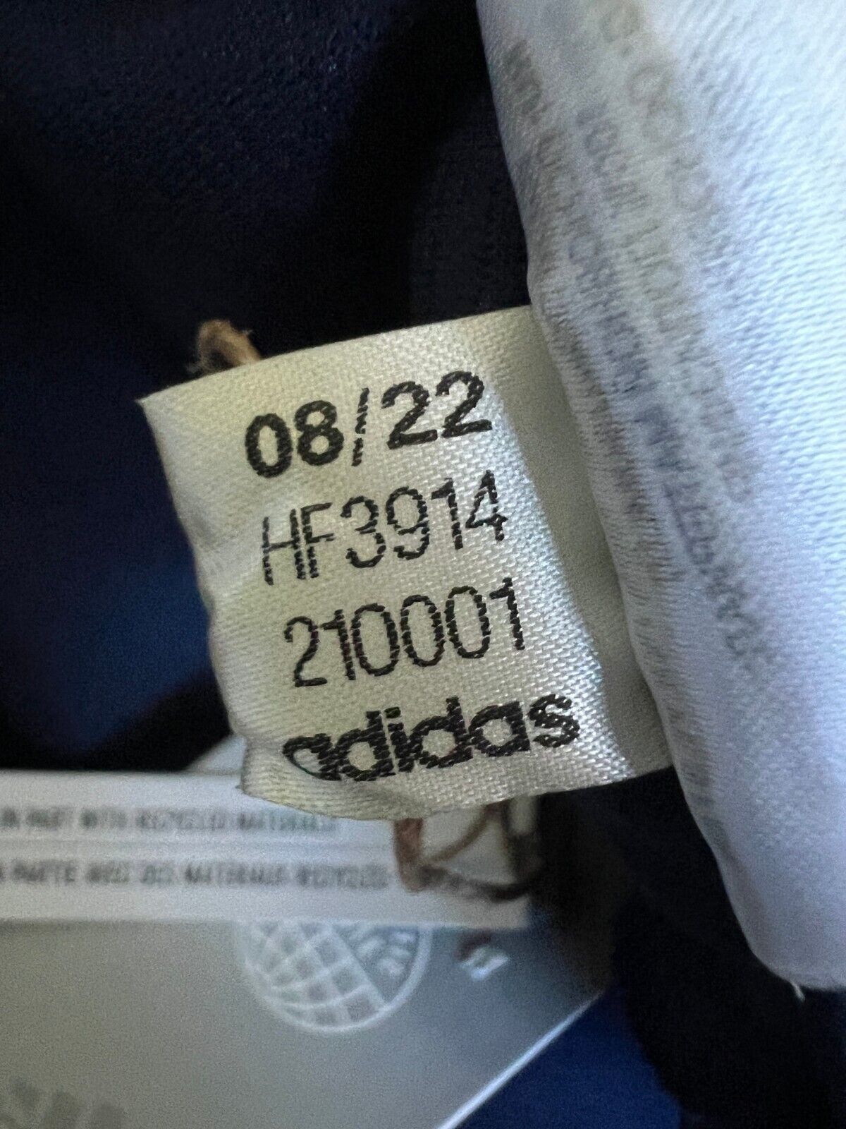 Argentina Tiro 23 Training Pants Blue Football Soccer Adidas HF3914 Mens Size XL