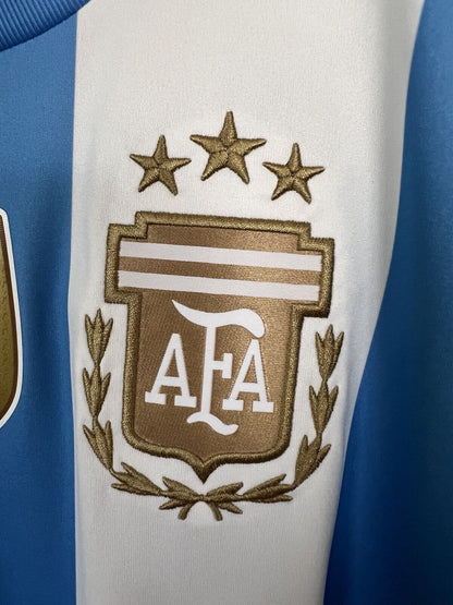 Messi Argentina Jersey 2024 Home Soccer Shirt IP8409 Adidas Mens Size XL