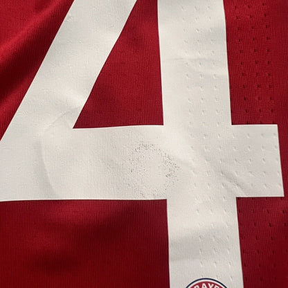 Bayern Munich Jersey 2017/18 Home Match Worn Mens Size 7 Football Shirt Adidas