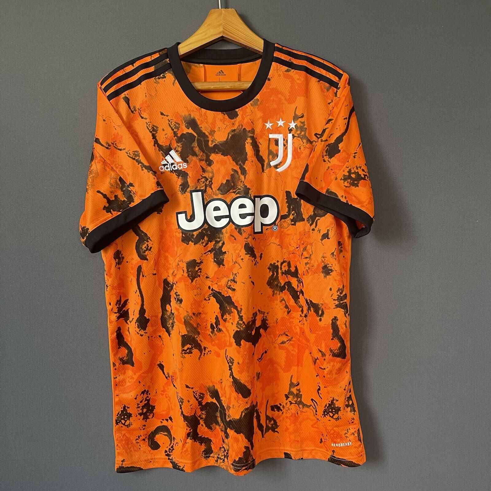 RAMSEY JUVENTUS JERSEY 2021 THIRD LARGE FOOTBALL SOCCER MAGLIA ADIDAS GE4856