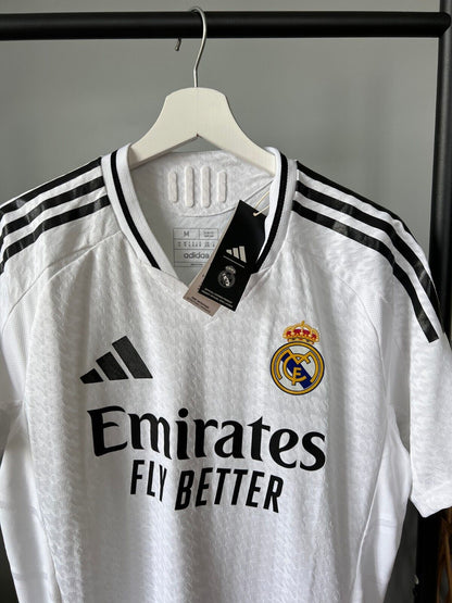 Real Madrid Jersey 24/25 Home Authentic Soccer Shirt IX8095 Adidas Mens Size M