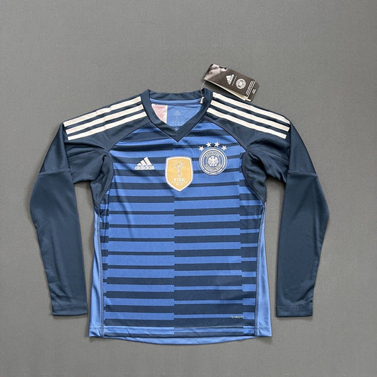 Germany Jersey 2018 2019 Goalkeeper Size S Boys Adidas Football Shirt