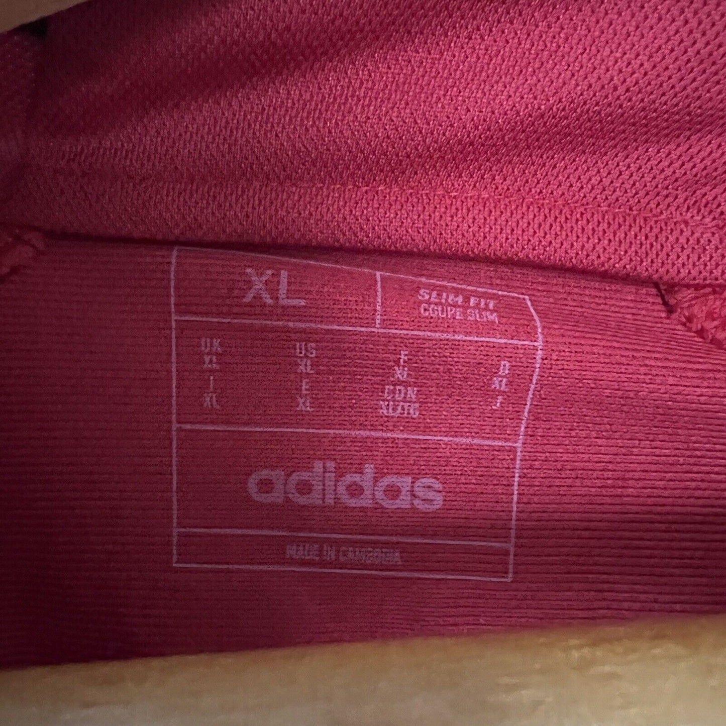 Fati Spain Jersey 2022 Home Size XL Mens Soccer Shirt World Cup HL1970 Adidas