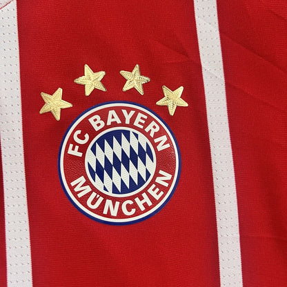 Bayern Munich Jersey 2017/18 Home Match Worn Mens Size 7 Football Shirt Adidas