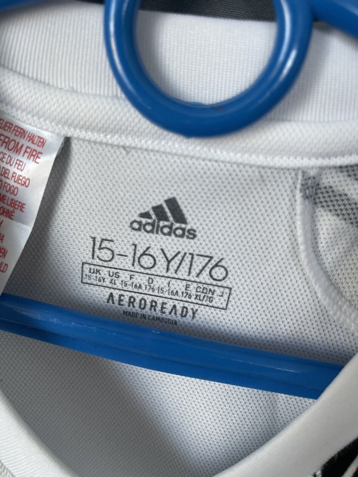 Juventus Jersey 2020-21 Home Football Size Youth Boys XL/15-16Y Adidas EI9900