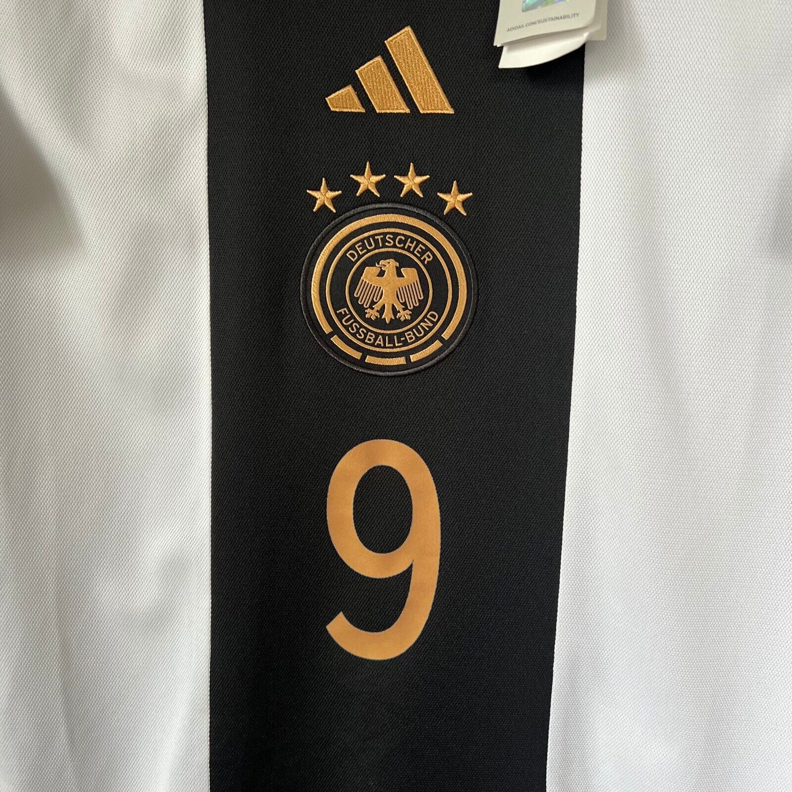 Germany Jersey 2022 2023 Home Size M Mens Football Shirt HJ9606 Adidas