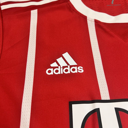Bayern Munich Jersey 2017/18 Home Match Worn Mens Size 7 Football Shirt Adidas