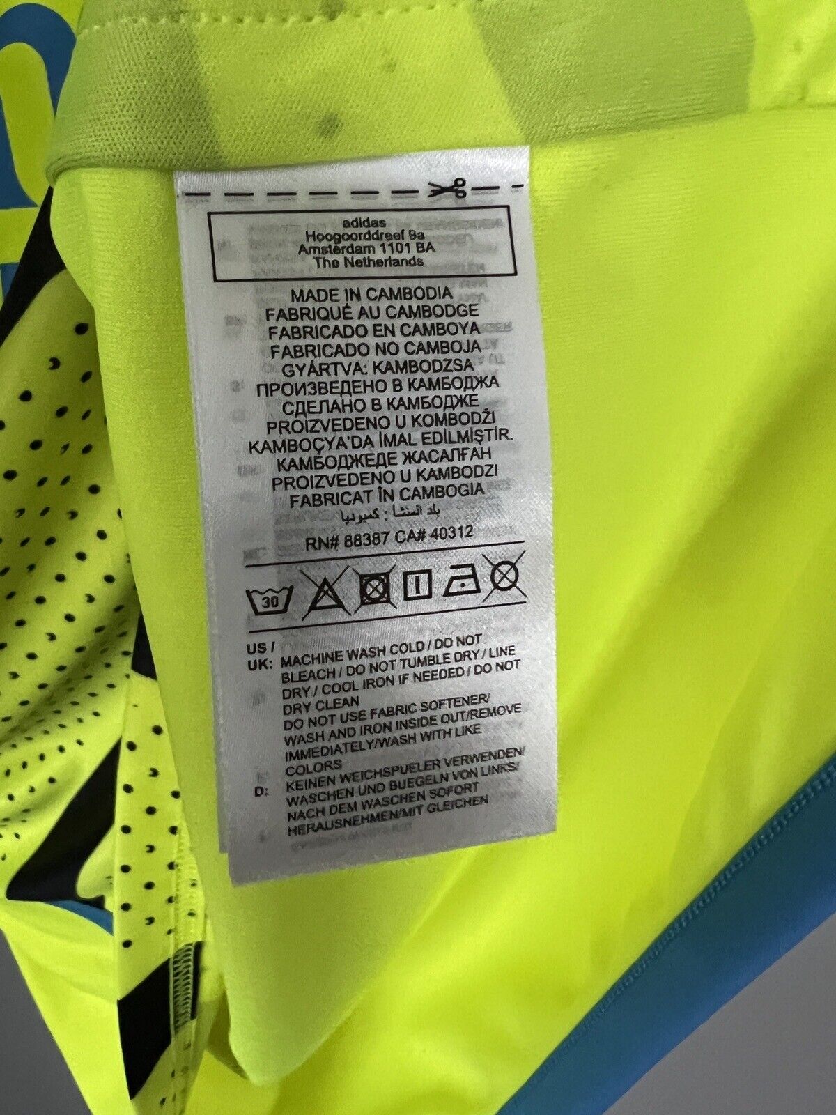 Arsenal Jersey 23/24 Away Mens Soccer Football Shirt HR6927 Adidas Size L