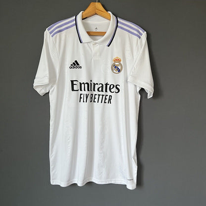 Vini JR Real Madrid Jersey 2022-23 Home Mens Soccer Shirt HF0291 Adidas Size M