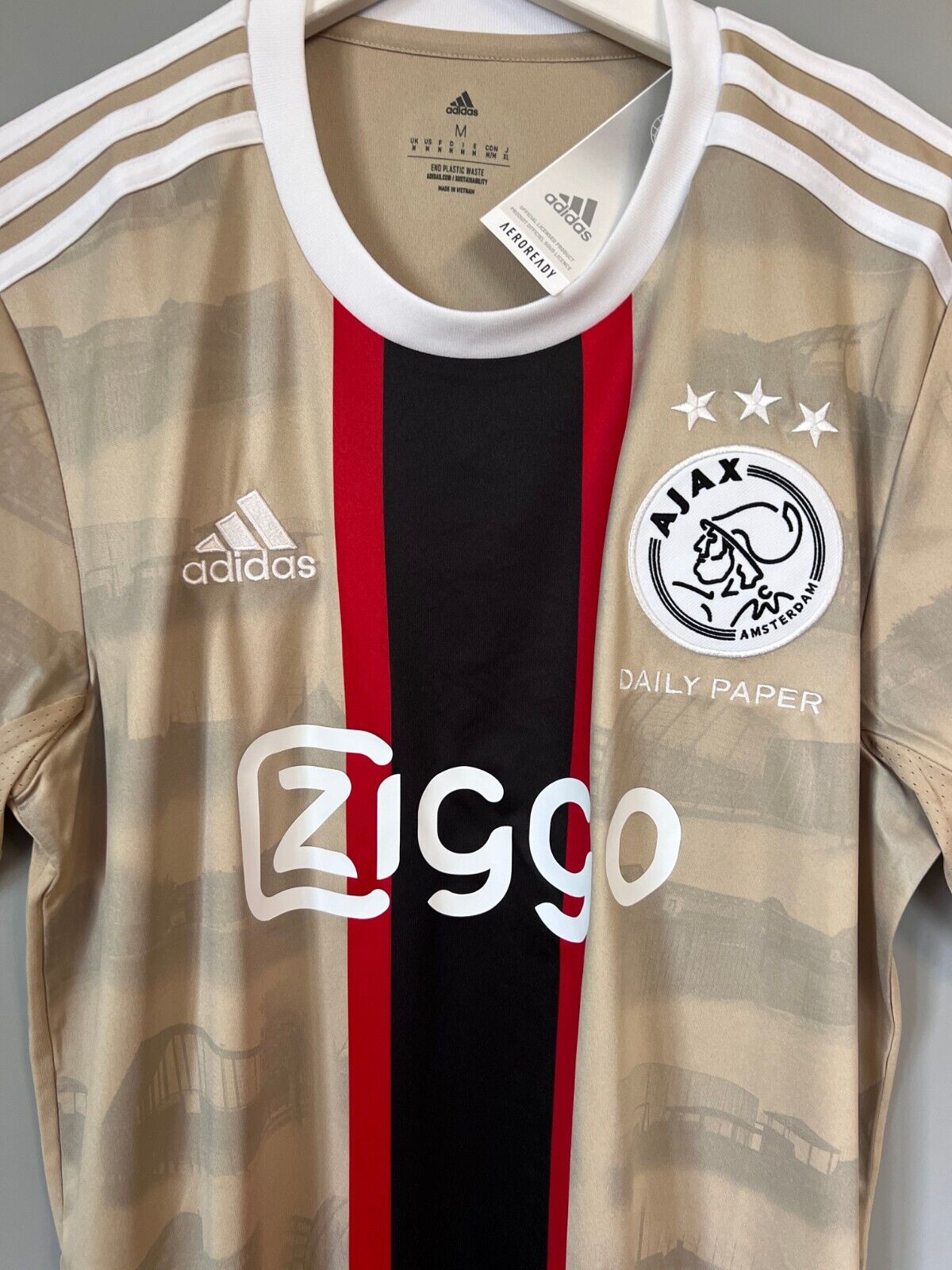 Ajax Amsterdam Jersey 22/23 Third Soccer Shirt Adidas HG1393 Mens Size M