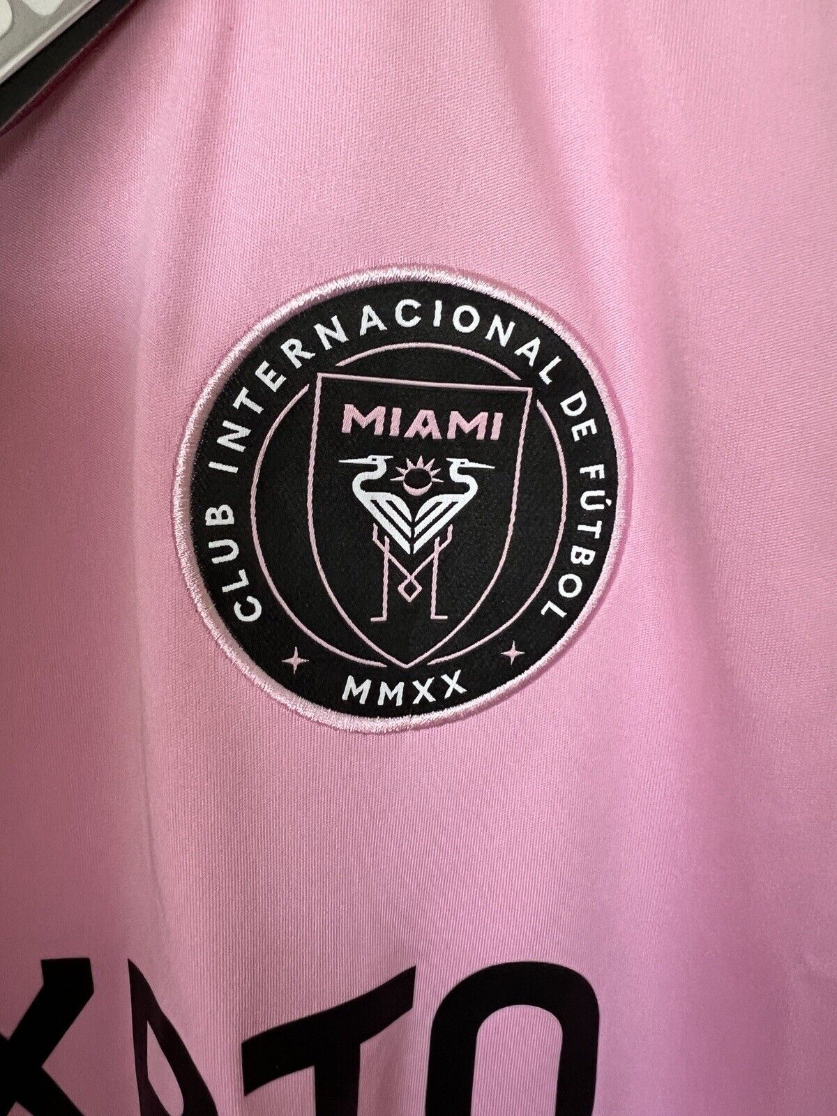 Messi Inter Miami Jersey 22/23 Home Soccer Shirt JE9701 Adidas Mens Size XS