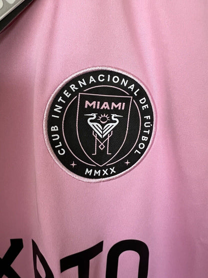 Messi Inter Miami Jersey 22/23 Home Soccer Shirt JE9701 Adidas Mens Size XS