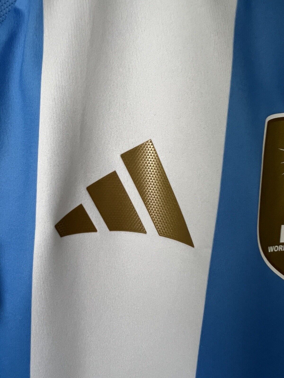 Argentina Jersey 2024 Home Authentic Soccer Shirt IP8388 Adidas Mens Size S