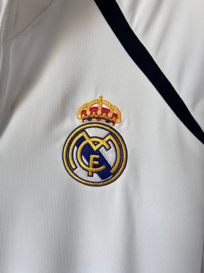 Real Madrid Teamgeist Jacket 2006x2021 White Soccer Adidas HA2537 Mens Size XXL