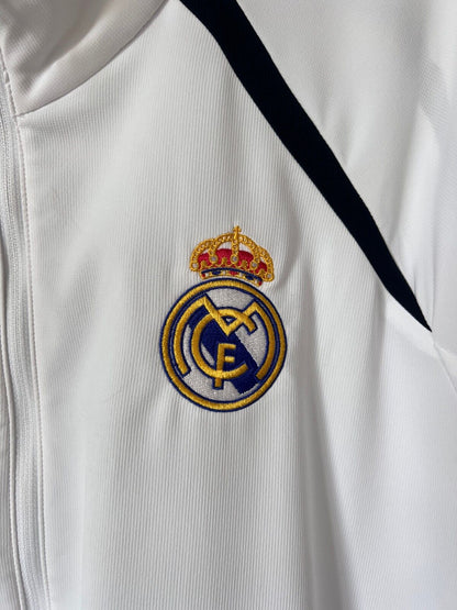 Real Madrid Teamgeist Jacket 2006x2021 White Soccer Adidas HA2537 Mens Size 2XL