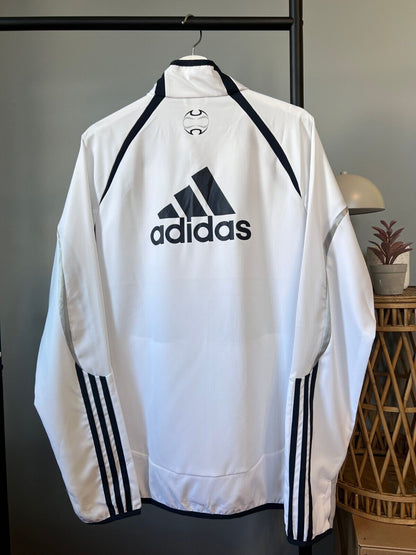 Real Madrid Teamgeist Jacket 2006 x 2021 White Soccer Adidas HA2537 Mens Size M