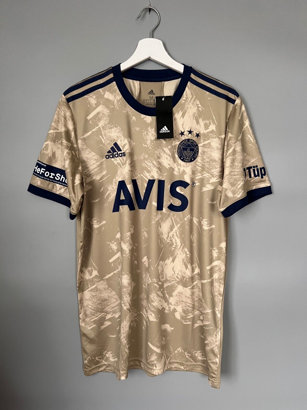 Fenerbahce Jersey 20/21 Away Soccer Football Shirt Adidas GD3757 Mens Size M