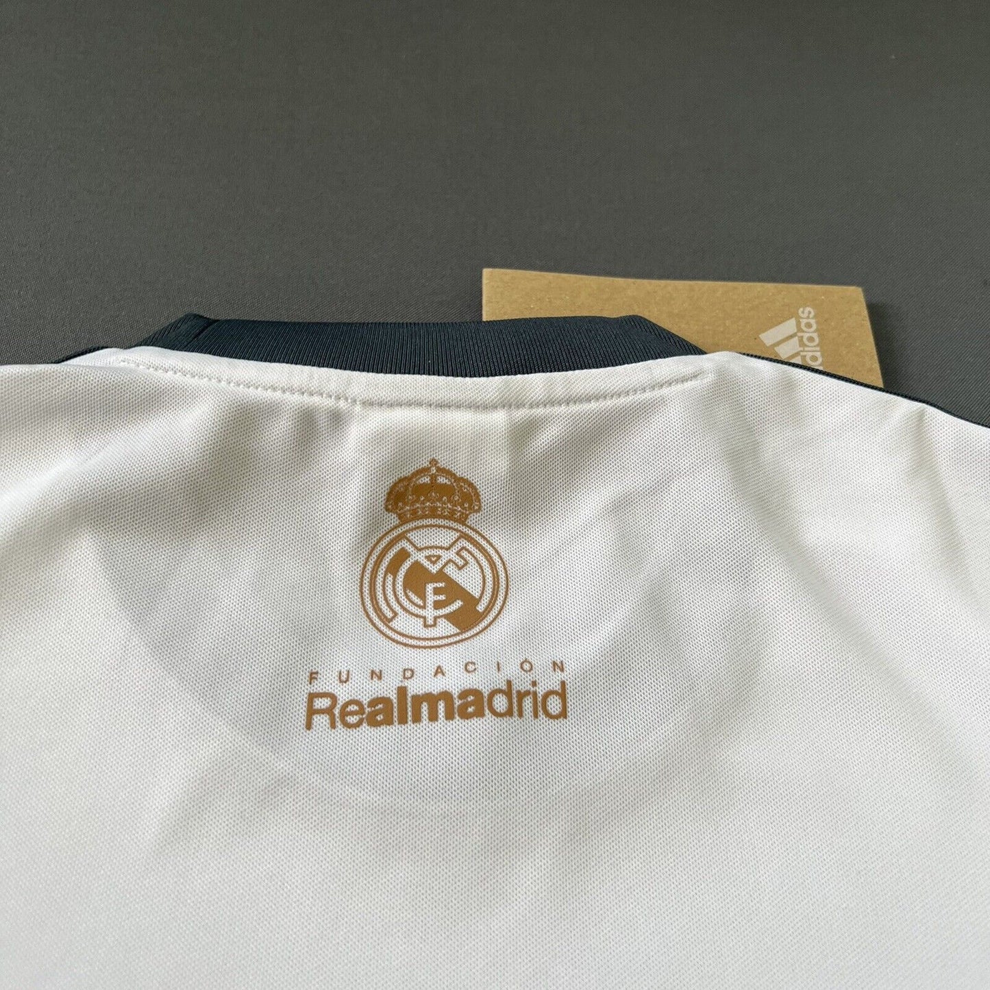 REAL MADRID JERSEY TRAINING MENS FOOTBALL SOCCER SHIRT ADIDAS
