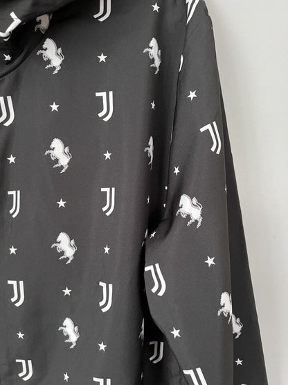 Juventus Jacket Windbreaker Football Soccer Mens Adidas HB6013 Size S