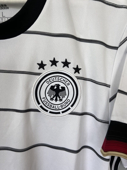 Germany Jersey 2020 Home Soccer Football Shirt Adidas EH6105 Mens Size L