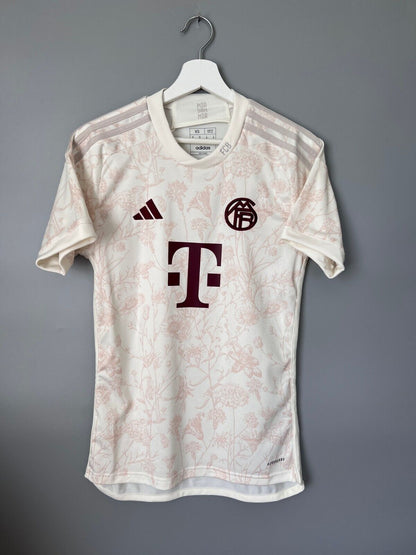 Bayern Munich Jersey 23/24 Third Football Soccer Shirt HR3725 Adidas Men Size XS