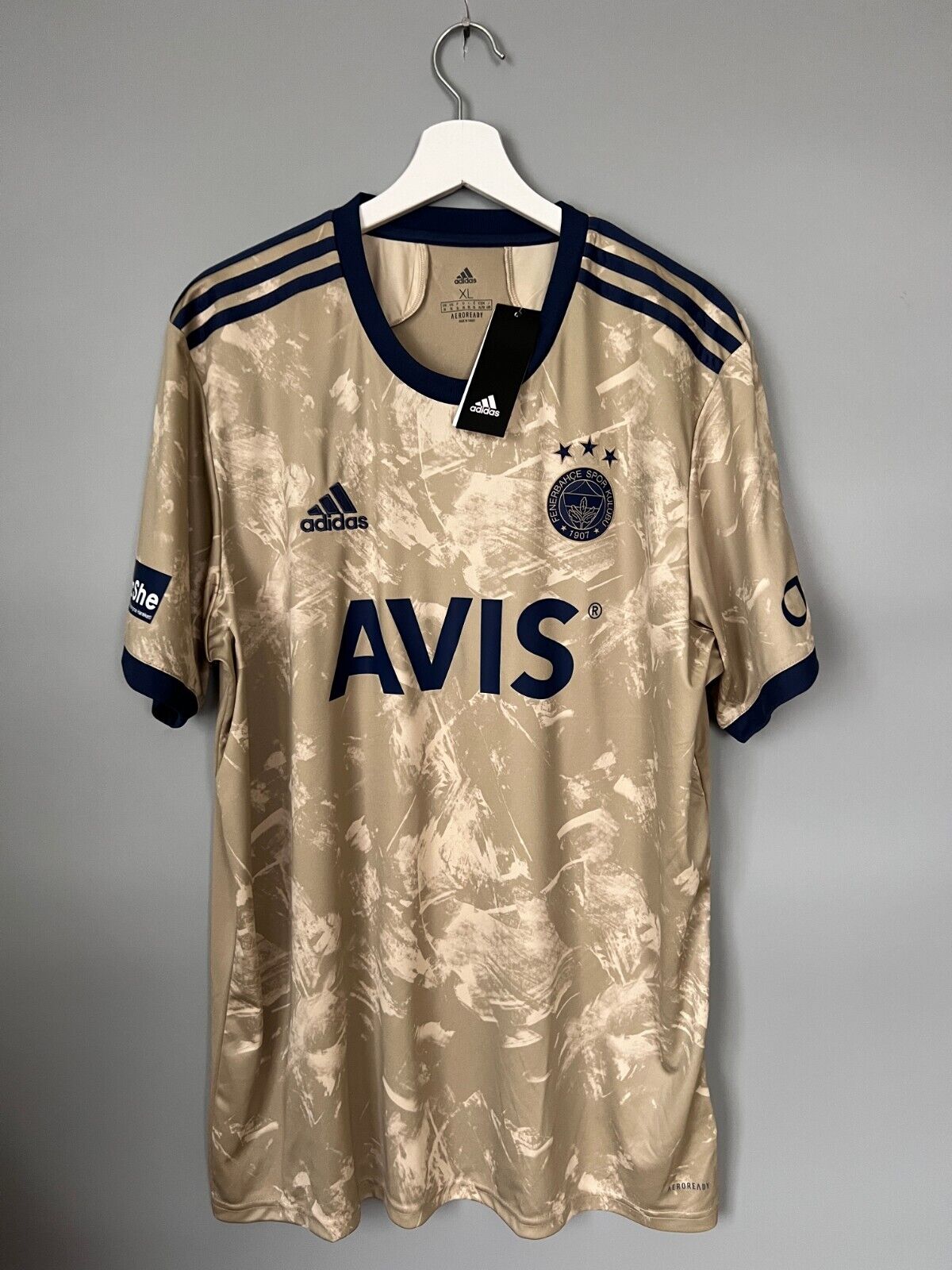 Fenerbahce Jersey 20/21 Away Soccer Football Shirt Adidas GD3757 Mens Size XL