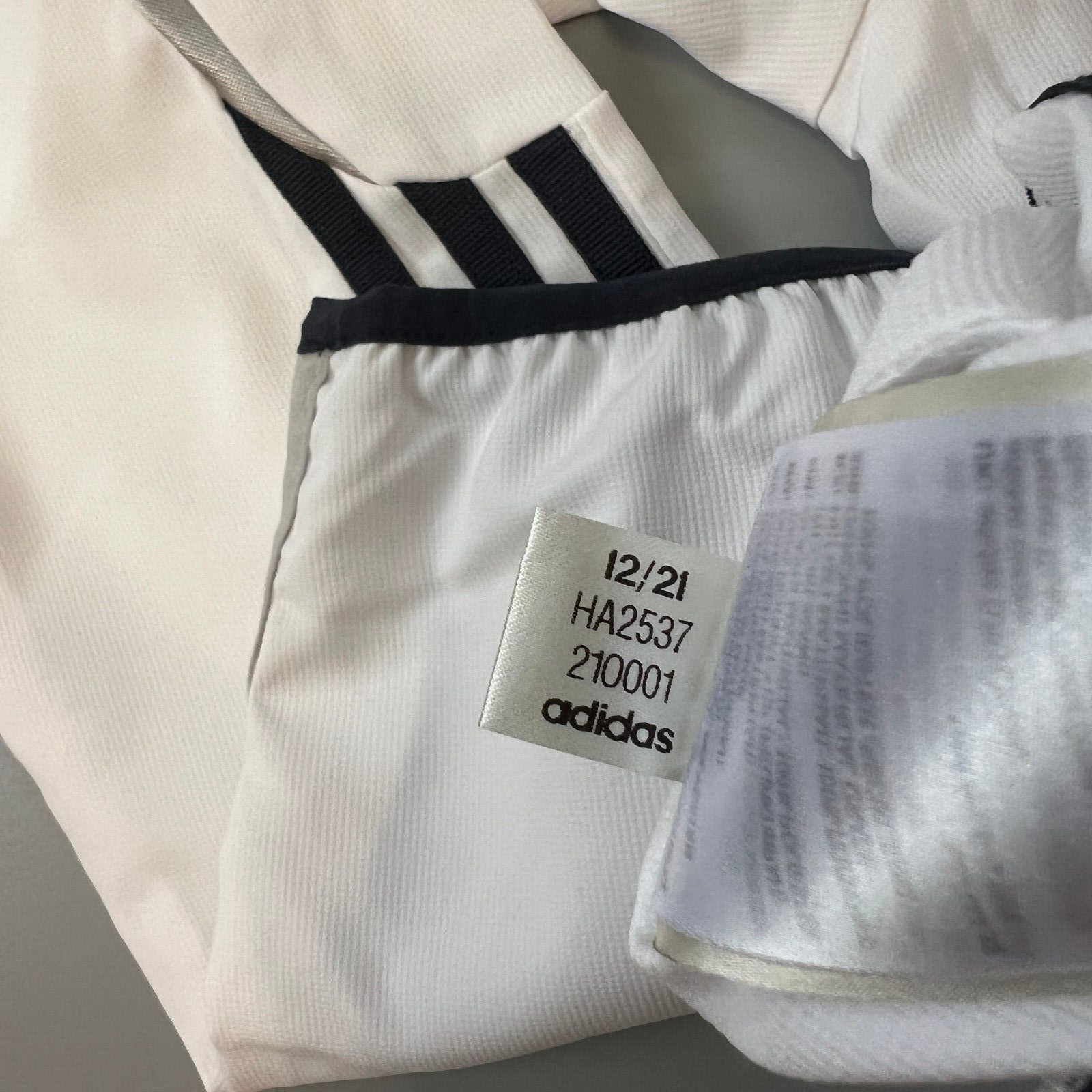Real Madrid Teamgeist Jacket 2006x2021 White Soccer Adidas HA2537 Mens All Sizes