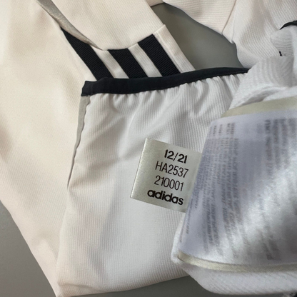 Real Madrid Teamgeist Jacket 2006x2021 White Soccer Adidas HA2537 Mens All Sizes