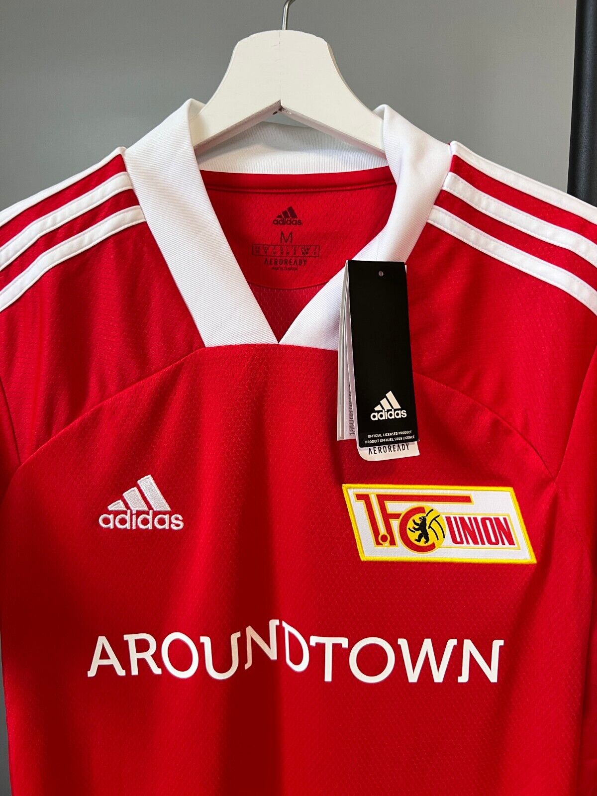 1. FC Union Berlin Jersey 20/21 Home Soccer Football Shirt Adidas Mens Size M