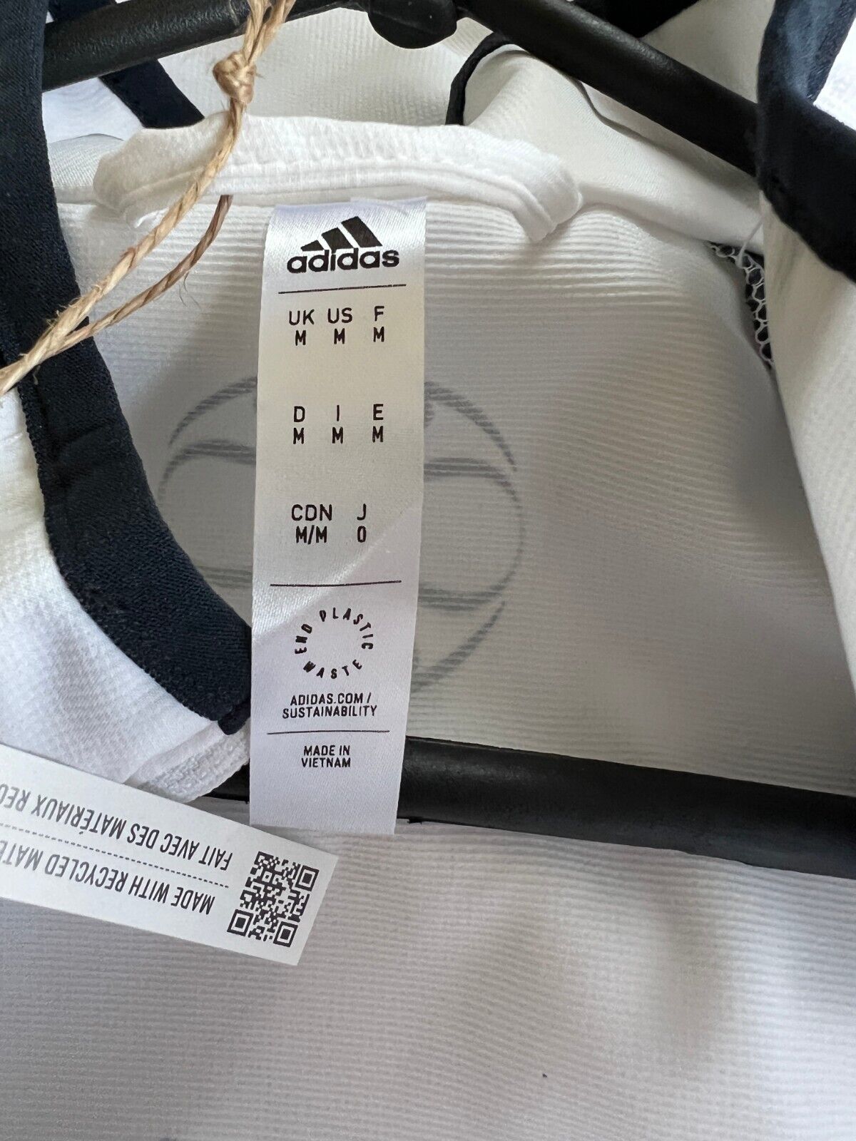 Real Madrid Teamgeist Jacket 2006 x 2021 White Soccer Adidas HA2537 Mens Size M