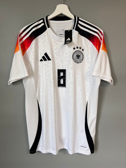 Germany Jersey 2024 Home Soccer Football Shirt Adidas IP8139 Mens Size L