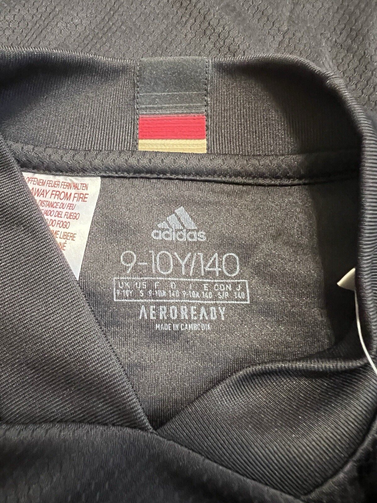 Germany Jersey 2019-21 Away Soccer Football Shirt Adidas EH6114 Boys Size S