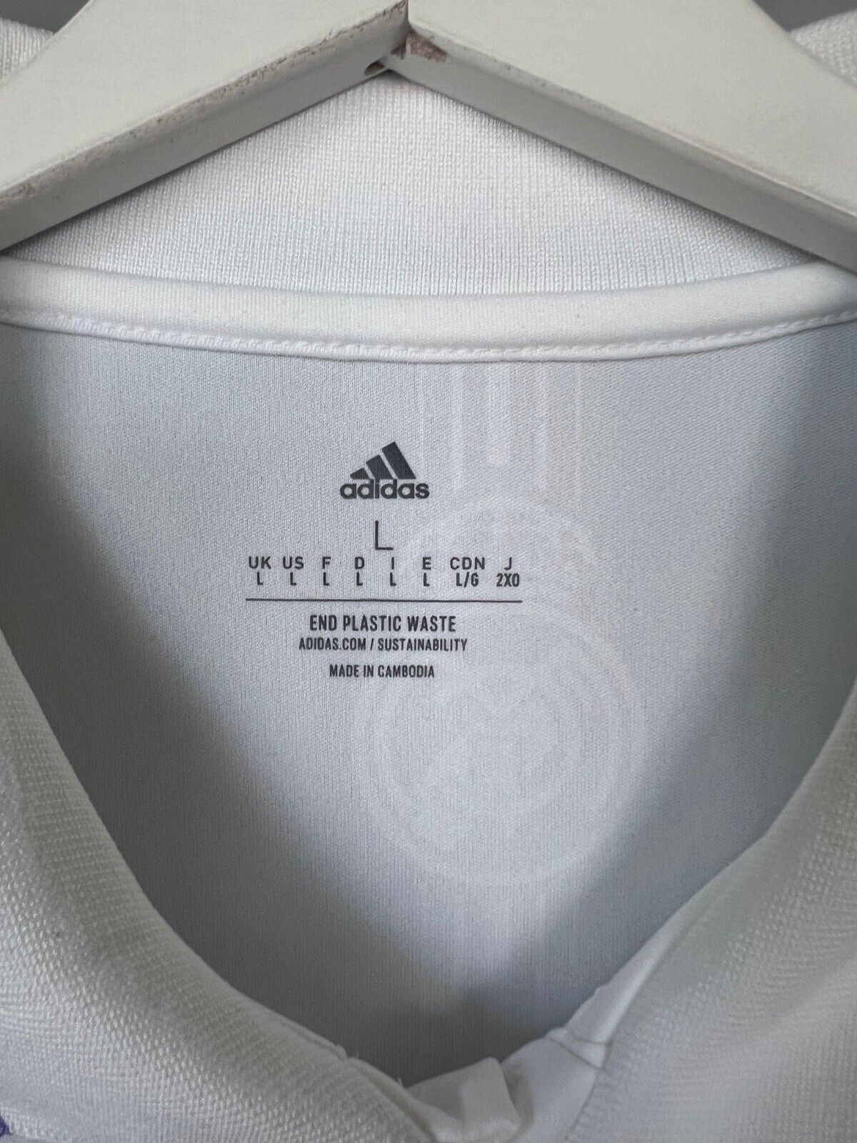 Real Madrid Jersey 22/23 Home Football Soccer Shirt HF0291 Adidas Mens Size L