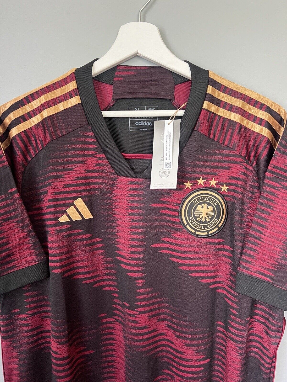 Germany Jersey 2023 Away Football Soccer Shirt HJ9604 Adidas Mens Size XL