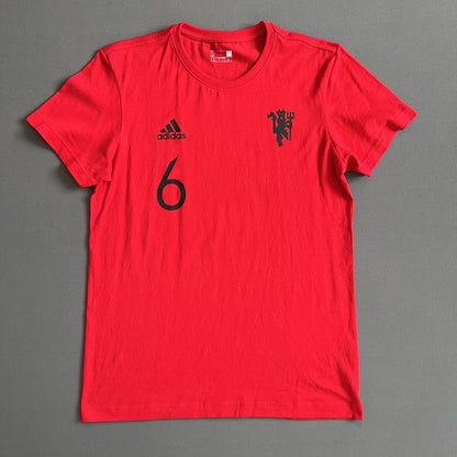 Pogba Manchester United Jersey Cotton Mens  Adidas Football Small
