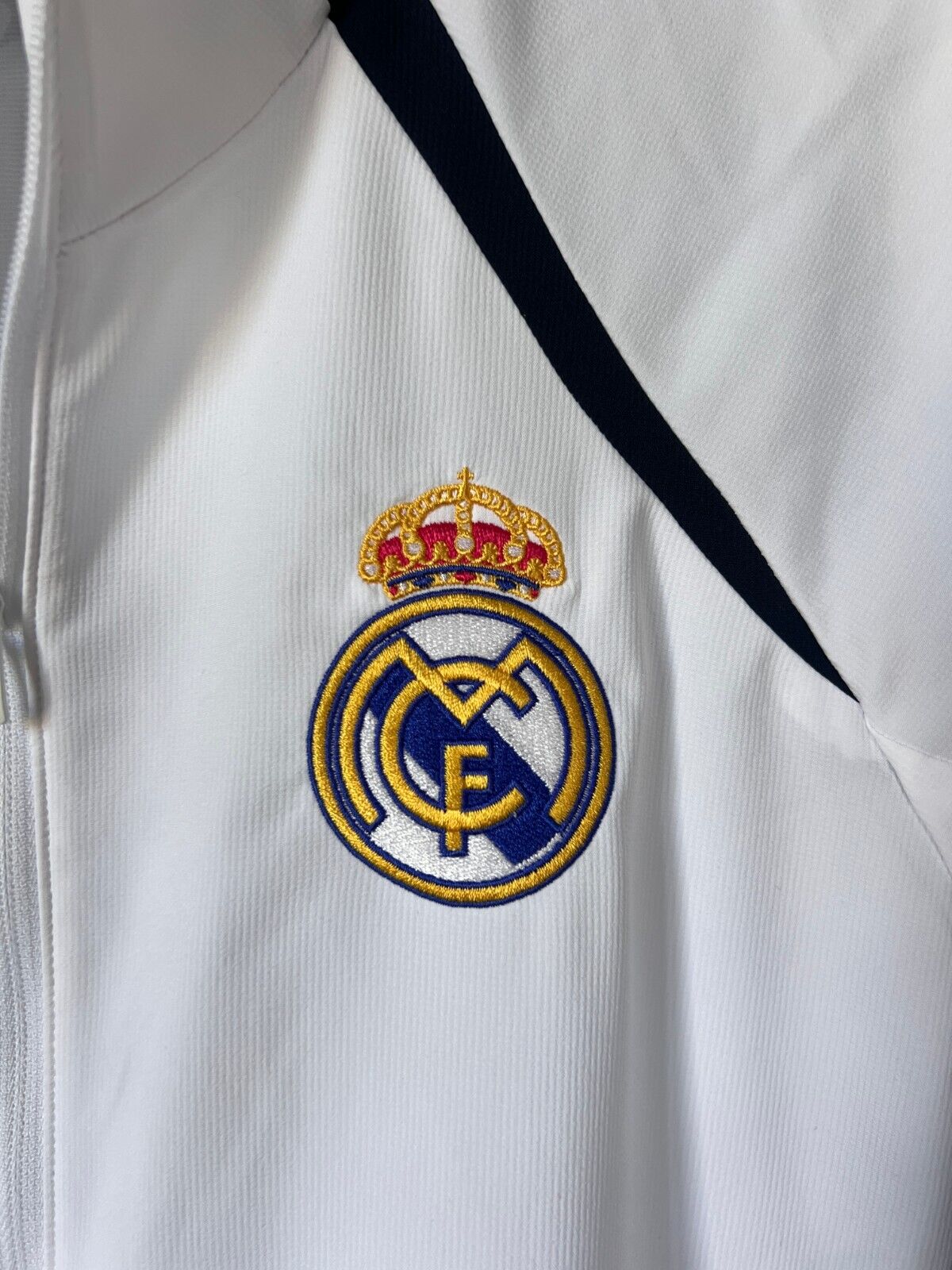 Real Madrid Jacket Teamgeist 2006x2021 White Soccer Adidas HA2537 Mens Size M
