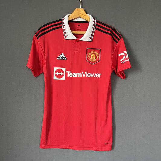 Manchester United Jersey 2022 2023 Home Mens Football Shirt Size S H13881 Adidas