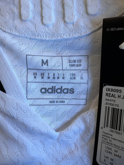 Real Madrid Jersey 24/25 Home Player Issue Soccer Shirt IX8095 Adidas Mens Sz M